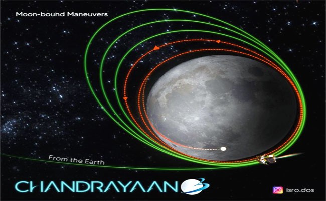 चंद्रयान-3 ने ऑर्बिट बदली, अंतिम कक्षा में पहुंचा; इसरो ने ट्वीट कर दी जानकारी - 23 को चांद की सतह पर लैंड करेगा लैंडर